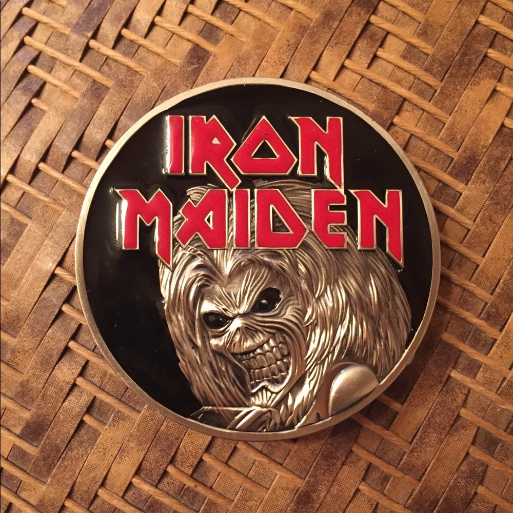 Iron Maiden Metal Belt Buckle